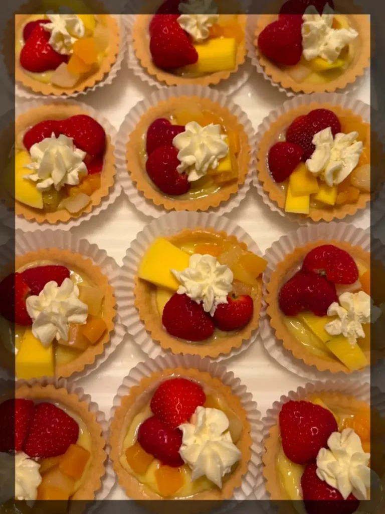 fruittaartjes, minitaartjes