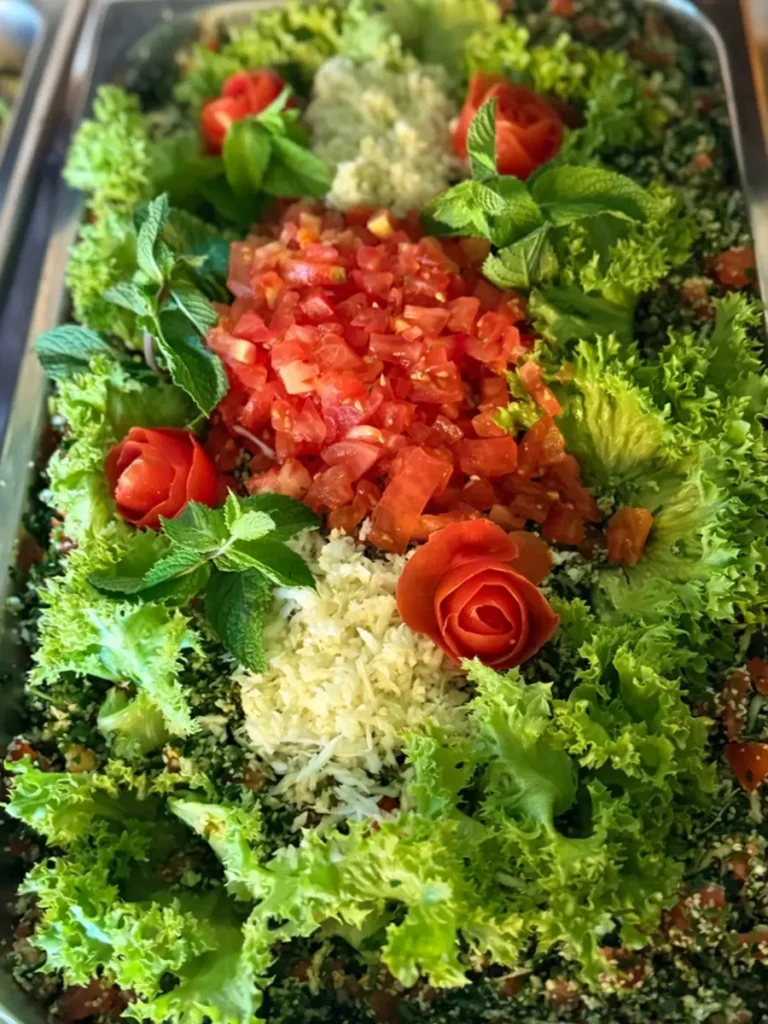 tabouleh, tomaat