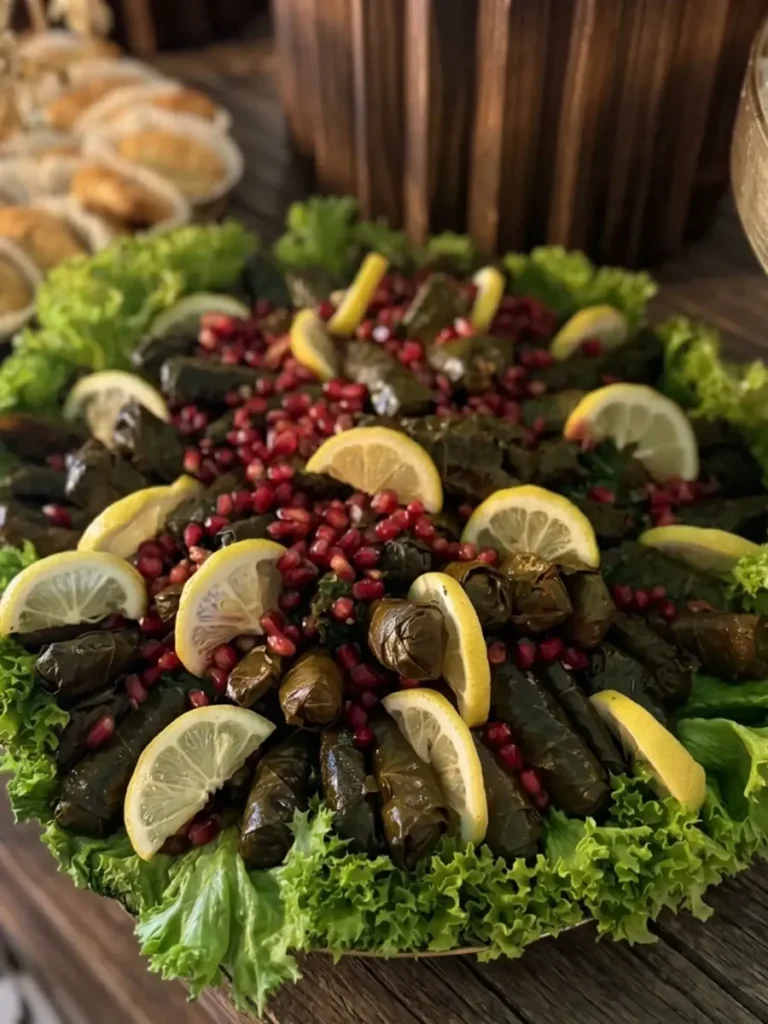 dolma, wijnbladeren