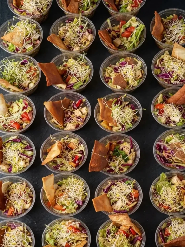 fattoush, salade